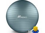 Tresko - Ballon de Gymnastique Anti-éclatement Boule d'assise Balle de Yoga Balles d'exercices Fitness 300 kg avec Pompe à ai