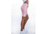 LASCANA Shorts mit seitlichen Streifen, Loungewear, rosa