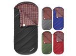 KINGCAMP Deckenschlafsack Freespace 250 Winter Schlafsack Breit Baumwolle -8°C Farbe: black