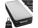 tectake® Aufblasbare Matratze, für 1 oder 2 Personen, ergonomisches Luftsäulensystem, inkl. manuellem Ventil und Tragebeutel