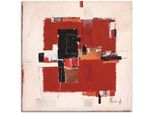 Artland Leinwandbild »Felder«, Muster, (1 St.), auf Keilrahmen gespannt