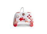 PowerA Enhanced Wired Controller For Nintendo Switch - Mario Red/White - Controller - Nintendo Switch