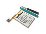 vhbw Batterie 1000mAh (3.7V) pour Apple iPod Touch 5, iPod Touch 5th Generation remplace 616-0621, LIS1495APPCC.