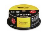 DVD+R Spindel Intenso, 4,7GB, Spindel mit 25 Stück