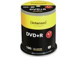 DVD+R Spindel Intenso, 4,7GB, Spindel mit 100 Stück