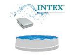 Intex Ersatzfolie für Frame Pool 457 x 122 cm in hellgrau ohne Gestänge