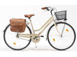 Singlespeed "Citybike 603 Lady" Gr. 46, beige (beige, beige), VENICE - I LOVE ITALY, Fahrräder, 46cm, 28 Zoll (71,12cm), für Damen