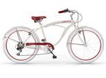 Cruiser MBM "Honolulu Man, Mod. 125", beige, Fahrräder, Damen, 47cm, 26 Zoll (66,04cm), für Herren, Kettenschaltung