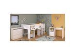 Parisot Kinderzimmer Set 3tlg "Pirouette 15" Weiß