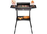 Zilan 2in1 Standgrill Elektrogrill Tischgrill Partygrill 2400W