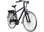 Agon Avesa E Bike Trekkingrad Damen Herren ab 155 cm mit Nabenmotor Pedelec Trekking Fahrrad mit 21 Gang und Beleuchtung StVZO