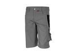 QUALITEX HIGH QUALITY WORKWEAR Shorts PRO grau/schwarz Damen: 50 Herren: 56