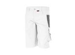 QUALITEX HIGH QUALITY WORKWEAR Shorts PRO weiß/grau Damen: 36 Herren: 42
