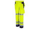 QUALITEX HIGH QUALITY WORKWEAR Bundhose PRO WS warngelb/marine Herren: 29