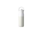 LarQ Insulated Bottle Granite White 1L w. Swig