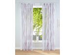 Gardine Dimona, my home, Kräuselband (2 St), transparent, Voile, 2er-Set, Bestseller, Polyester, Wellen, weiß