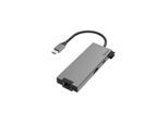 Hama Multiport Adapter - docking station - USB-C 3.2 Gen 1 - HDMI - GigE