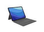Logitech Combo Touch for iPad Pro 12.9-inch (5th generation) Grau
