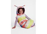 Kinderschlafsack WEEDO "HOLLY", Baby, Gr. 128, bunt (bunt_gestreift), Obermaterial: 100% Polyester, Innenfutter: 100% Polyester, Füllung: 100% Polyester, Schlafsäcke, Hält warm bei einer Temperatur bis zu - 5 Grad