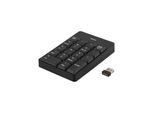 Deltaco Wireless Numpad Black - Numpad - Schwarz