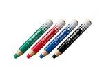 Whiteboard Marker Stabilo MarkDry, Rundpsitze, 1-10 mm, schnell trocknend, 4er Etui, schwarz/blau/rot/grün