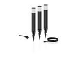 Philips Gartenleuchte »Niedervolt Purex CH 3 x 1.5W 2700 K, schwarz«, 3 flammig