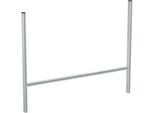 Aufbauprofileset für Treston QuatreX, ESD-leitfähig, B 1060 x T 55 x H 1200, lichtgrau RAL 7035