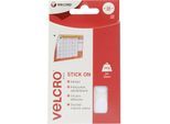 VELCRO® VEL-EC60227 Klettpunkte zum Aufkleben Haft- und Flauschteil (Ø) 16 mm Weiß 16 Paar