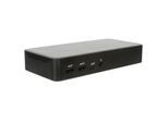 TARGUS Laptop-Dockingstation "USB4 Triple Video Docking Station mit 100W" Dockingstationen schwarz