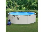 vidaXL Pool mit Sandfilterpumpe 460x120 cm 3098047