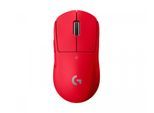 Logitech G PRO X Superlight Wireless Gaming-Maus Rot 910-006785