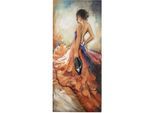GILDE GALLERY Metallbild »Kunstobjekt Barefoot Tango«, Frau, (1 St.)