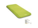 INTEX 64097NP - Luftbett - Dura-Beam Truaire inkl. USB-Luftpumpe (grün, 76x191x17cm) Luftmatratze Campingbett
