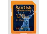 SanDisk Outdoors FHD SDXC UHS-I Karte 128GB