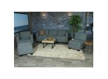 Modular Sofa-System Couch-Garnitur Moncalieri 3-1-1-1, Stoff/Textil ~ grau