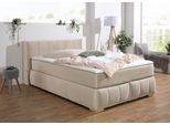 Guido Maria Kretschmer Home&Living Boxspringbett »Chelles«, inkl. Kaltschaumtopper, in 5 Breiten und 3 Matratzenarten