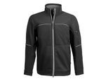 QUALITEX HIGH QUALITY WORKWEAR Softshelljacke RESIST schwarz Herren: 4XL