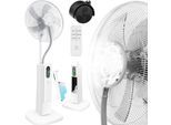 KESSER® Stand-Ventilator Frosty mit Wasser Ultraschall-Sprühnebel Wasserkühlung , inkl. Fernbedienung Timer-Funktion , Luftbefeuchter Leise , Nebelfunktion , Raumbefeuchter , Standventilator