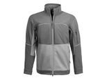 QUALITEX HIGH QUALITY WORKWEAR Softshelljacke RESIST anthrazit/grau Herren: 4XL