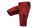 QUALITEX HIGH QUALITY WORKWEAR Shorts IND red dahlia/phantom Damen: 38 Herren: 44