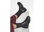 bonprix Stiefel, schwarz, Gr.36, Modischer Stiefel mit derber Sohle