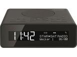 TechniSat Radiowecker DIGITRADIO 51 - Uhrenradio mit DAB+, Snooze-Funktion, dimmbares Display, Sleeptimer, schwarz