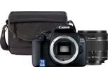 Canon EOS 2000D Kit Spiegelreflexkamera (EF-S 18-55 IS II, 24,1 MP, NFC, WLAN (Wi-Fi), inkl. EF-S 18-55 IS II Objektiv), schwarz