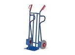 Sackkarre, Vollgummireifen, Sicherheitsgriffe, 18 kg, Tragkraft 250 kg, enzianblau RAL 5012