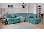 DOMO collection Ecksofa »Mona L-Form«, wahlweise mit Bett- und Armlehnfunktion