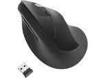 Kensington Pro Fit Kabellose Maus Ergonomisch Vertikal K75501EU Optisch Für Rechtshänder USB-A-Nano-Empfänger Schwarz