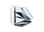 Spigen Glass tR EZ Fit (Privacy) 2 Pack - transparency - iPhone 15 Pro Max