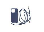 Mobile Origin Lanyard Case - blue - iPhone 14 Pro