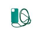 Mobile Origin Lanyard Case - dark green - iPhone 14