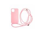 Mobile Origin Lanyard Case - pink - iPhone 14